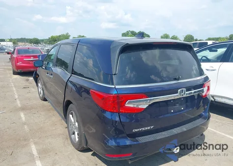 2020 Honda Odyssey Ex-L/Ex-L W/Navi Res from USA, damaged, VIN 5FNRL6H75LB022813